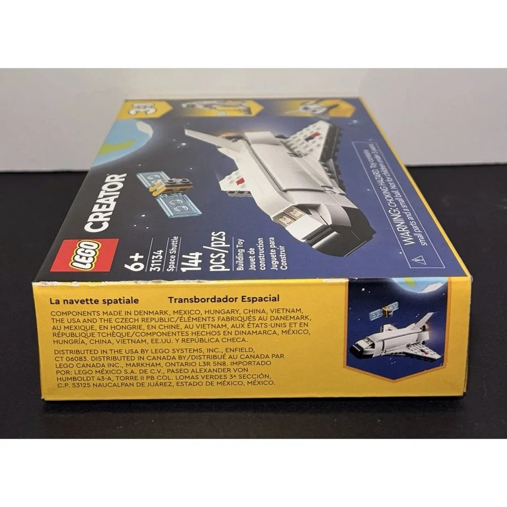 LEGO 31134 Creator 3 in 1 Space Shuttle Toys Building Set‎ Sealed